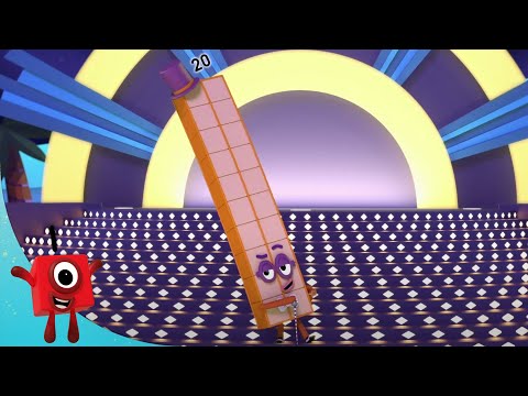 Numberblocks - Homeschool Challenge - Can You Count Backwards from 20?
