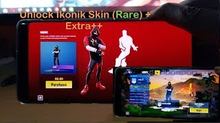 Unlock the iKONiK Skin FORTNITE Galaxy S10,S10+S10e, With BONUS Unlock