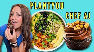 Testing Viral Vegan Recipes from Chef AJ & PlantYou (Chosen by My Kids!)