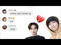 Skz Texts Minsung Broke Up