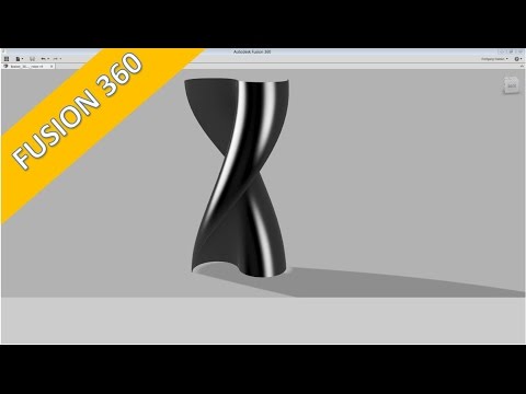 Userwish Helical Savonius Rotor Autodesk Fusion 360 Training