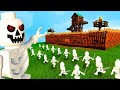 Building a Fort to Stop the SKELETON ARMY in LEGO Fortnite
