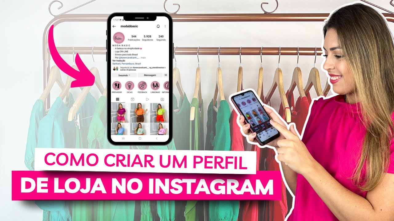 ENSINEI COMO CRIAR LOJA NO INSTAGRAM DA FORMA CERTA + Torne sua loja mais atrativa