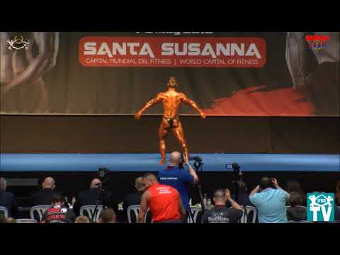 European Amateur Santa Susanna 2016 - Junior Men's Bodybuilding up to 75kg