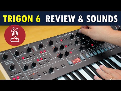 Trigon 6 Review // Sequential's take on an old, monster soul: a 3 VCO, ladder filter polysynth