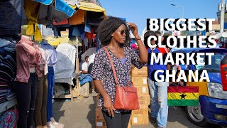 SHOP WITH ME IN THE BIGGEST CLOTHES MARKET IN ACCR