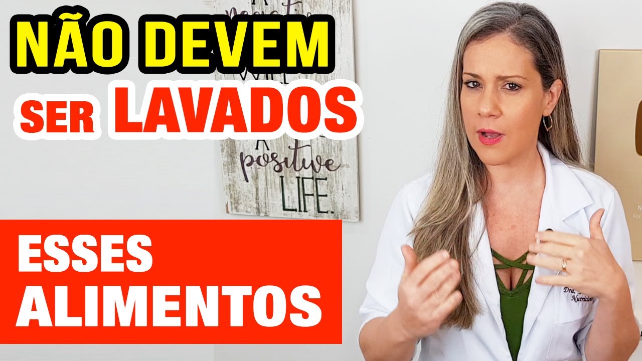 6 Alimentos que NÃO DEVEM SER LAVADOS! - RISCOS À SAÚDE!