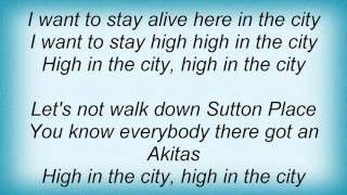 Lou Reed - High In The City Lyrics