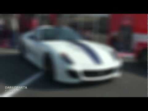 Ferrari 599 GTO in action  - Sound, Revs, Accelerations