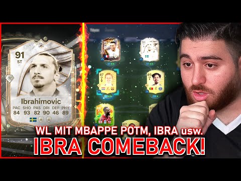 IBRAHIMOVIC BOUGHT AND HE CELEBRATES HIS COMEBACK 😱 WL with MBAPPE POTM, IBRA, RAPHINA, etc. 🔥 | ...