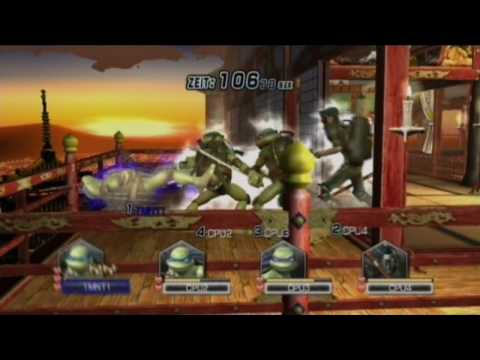 teenage mutant ninja turtles smash up wii iso