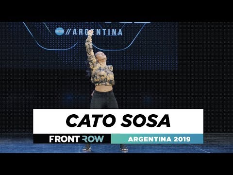 Cato Sosa | FRONTROW | JUNIOR Division | World of Dance Argentina | #WODARG19