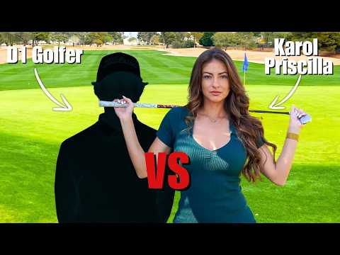 Can I beat a D1 Golfer?!