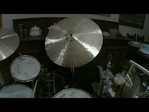 21" 1984g thin jazz ride - BOURGIS HANDMADE CYMBALS