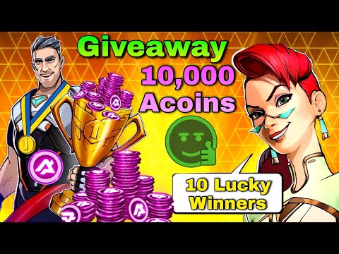 10,000 Acoins Giveaway || Mech Arena