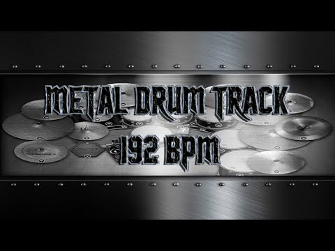 Heavy/Thrash Metal Drum Track 192 BPM | Preset 3.0 (HQ,HD)