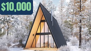 10 Affordable A Frame Cabins Under $10,000