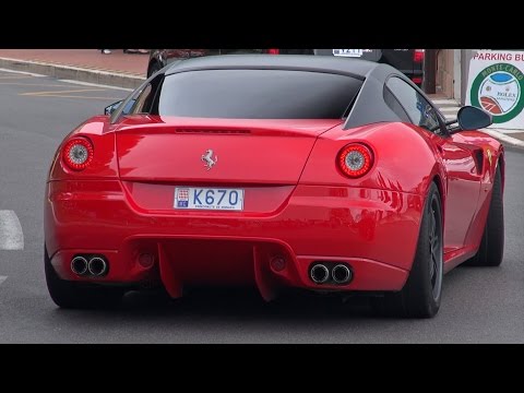 Ferrari 599 GTB Fiorano w/ Tubi Exhaust in Monaco!