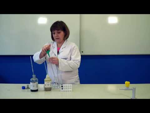 Chemia cz. 14 - Utlenianie jonów chromu(III) nadtlenkiem wodoru