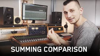 Video thumbnail for Analog vs Digital Summing Comparison (ft. Satori Monitoring Controller & Tegeler Tube Summing Mixer) by Antelope Audio