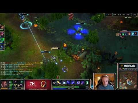 Rekkles - Lucian vs Ezreal - bot «Beast» [R/m] (Challenger I)