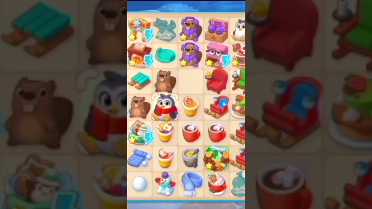 new merge game 2024 #winterfun #games #gaming #fishdomegame #gameplay