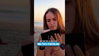 Esto trae en su bolsa la VENEZOLANA más hermosa de México