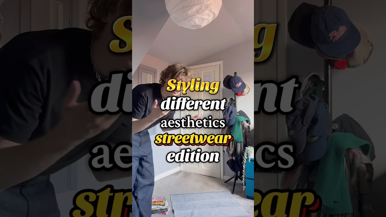 Styling different aesthetics… (streetwear edition) #fashion #styling #streetwear #fashioninspo