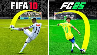 Scoring 1 Amazing Goal with Neymar in Every FIFA