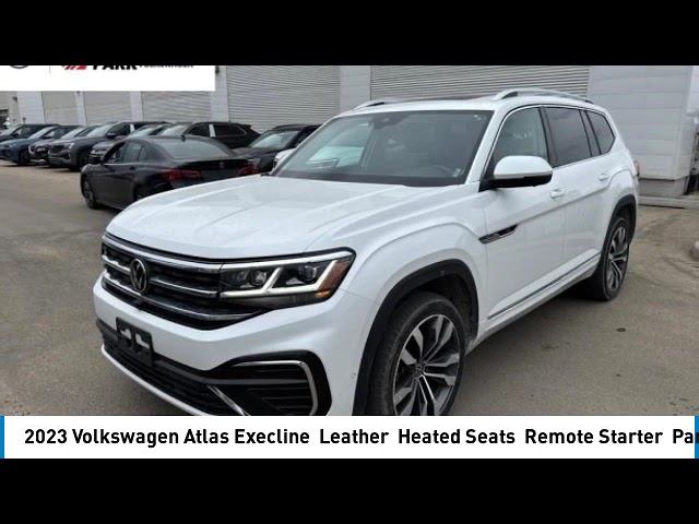 2023 Volkswagen Atlas Execline | VW CERTIFIED | Leather in Cars & Trucks in Strathcona County