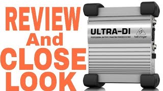Video thumbnail for BEHRINGER ULTRA DI-100 REVIEW AND CLOSE LOOK by Dj vlog