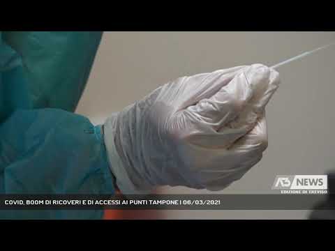 COVID, BOOM DI RICOVERI E DI ACCESSI AI PUNTI TAMPONE | 06/03/2021