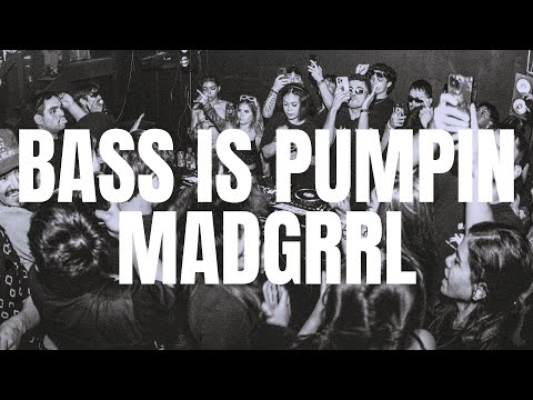 MADGRRL - BASS IS PUMPIN | Visualizer [*Flashing Light Warning*]