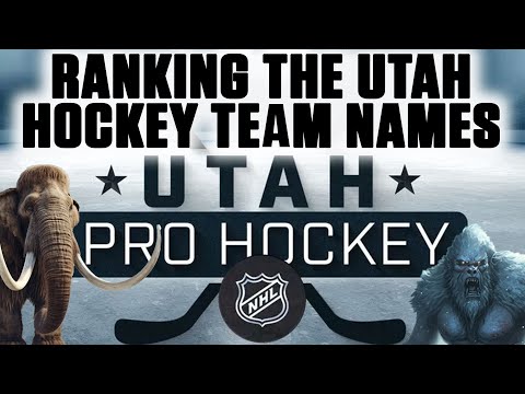 Ranking the Names for the New NHL Utah Hockey Team