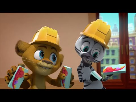 Capa de Madagascar | O melhor dia de todos! | Desenhos Animados em Português