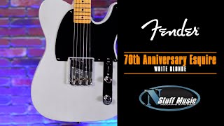 Video thumbnail for Fender 70th Anniversary Esquire - In-Depth Demo by N Stuff Music