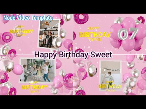 Happy Birthday Sweet Node Video