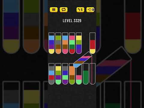 water sort puzzle level 3329
