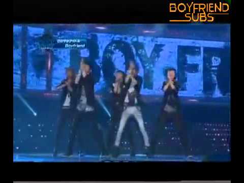[BoyfriendSubs] 110802 M!Countdown Backstage - Boyfriend Cut
