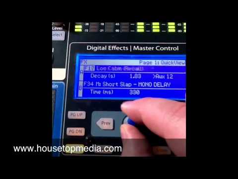 PreSonus StudioLive Training #7 - Digital Effects