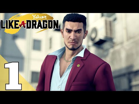 Yakuza: Like A Dragon Walkthrough Gameplay Part 1 Chapter 1 Prologue: Light and Shadow | PS4