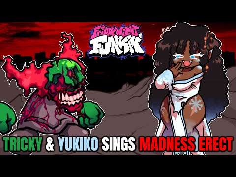Friday Night Funkin' Tricky & Yukiko Sings Madness Erect!