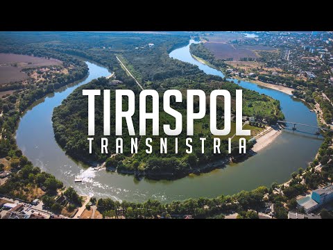 ТИРАСПОЛЬ, ПМР (2020) - 4K Drone Footage of Tiraspol, Transnistria