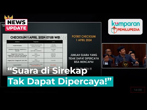 Saksi Ganjar-Mahfud Bongkar Perubahan Suara di Sirekap KPU