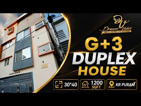 G+3 Duplex House in KR Puram, Bangalore by Dream Value Realtors