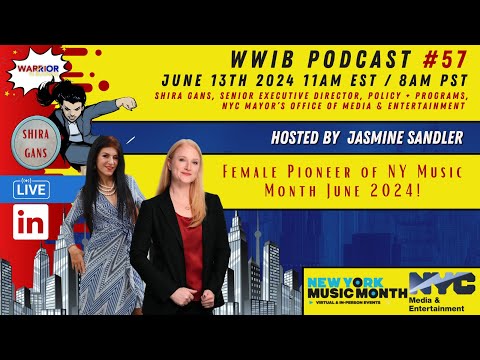 WWIB Podcast Episode 57 - Shira Gans #Nymusicmonth ... - YouTube
