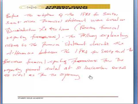 IFRS -  SME