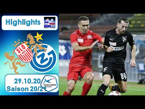 Highlights: FC Stade - Lausanne - Ouchy vs Grasshopper Club Zürich (29.10.2020)