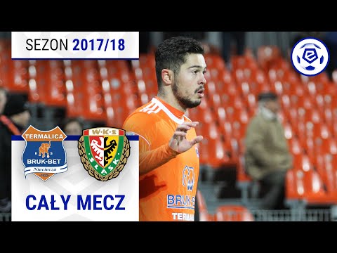 (2/2) Bruk-Bet Termalica Nieciecza - Śląsk Wrocław | CAŁY MECZ | Ekstraklasa 2017/18 | 20. Kolejka
