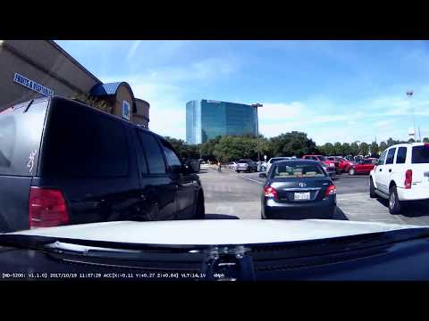 Dash Cam Video of a lady side swiping my vehicle
